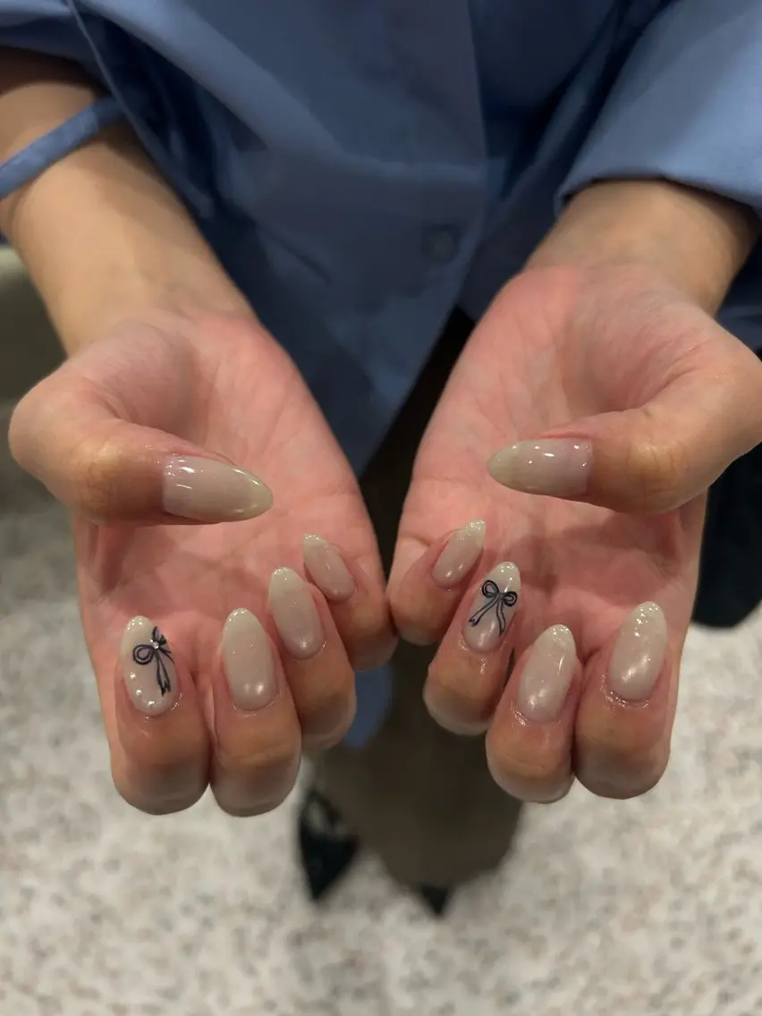 ネイル ハンドネイル 小松 千冬のネイルデザイン