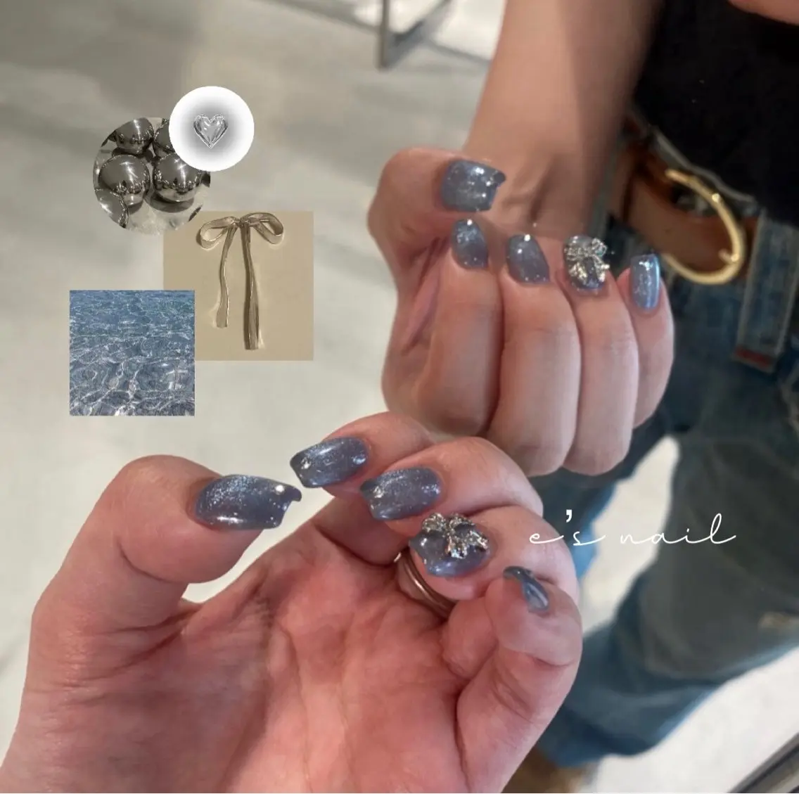 ネイル ハンドネイル ハンドケア e’s nail Lumièreのネイルデザイン