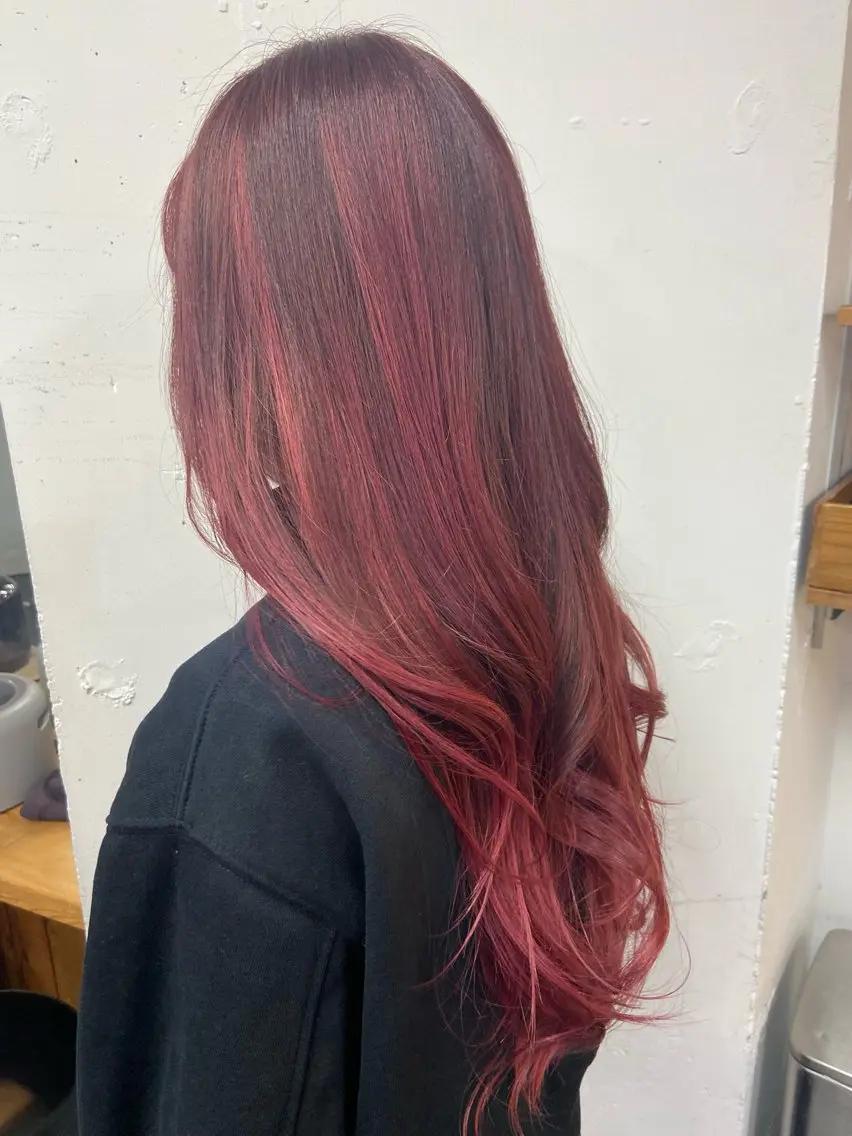 ロング 豊島 陽子のヘアスタイル