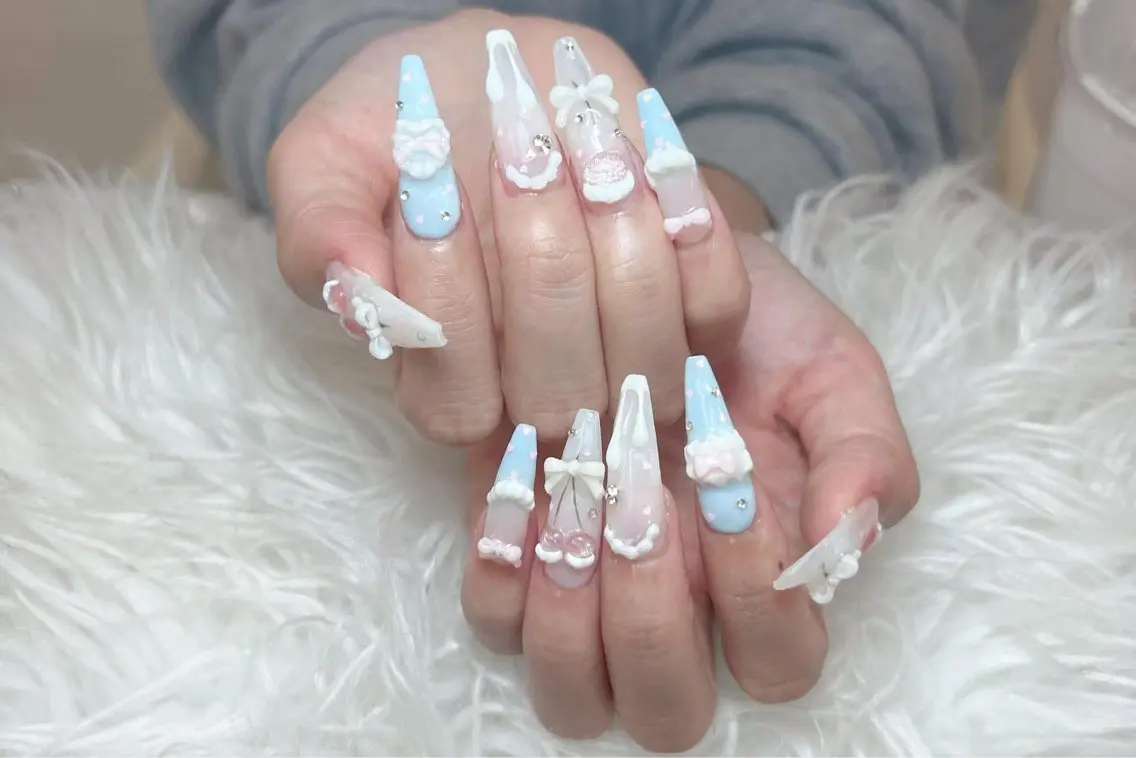 ネイル ハンドネイル ANH NAIL ゴテゴテ専門店💎のネイルデザイン