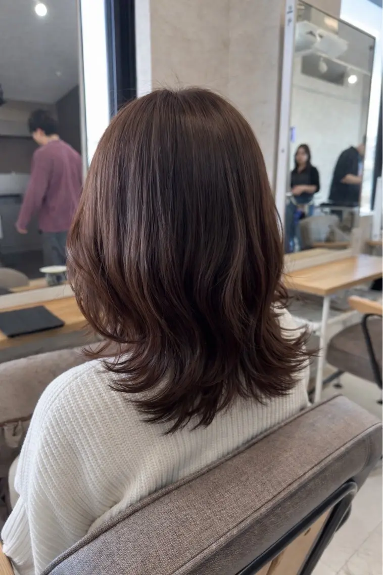 カラー 🟢似合わせカラー 松井🟢のヘアスタイル