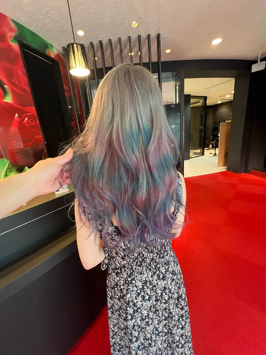 ✨エフェクトブリーチ導入記念✨デザインカラーコース(エフェクトブリーチ+デザインカラー+トリートメント)の写真