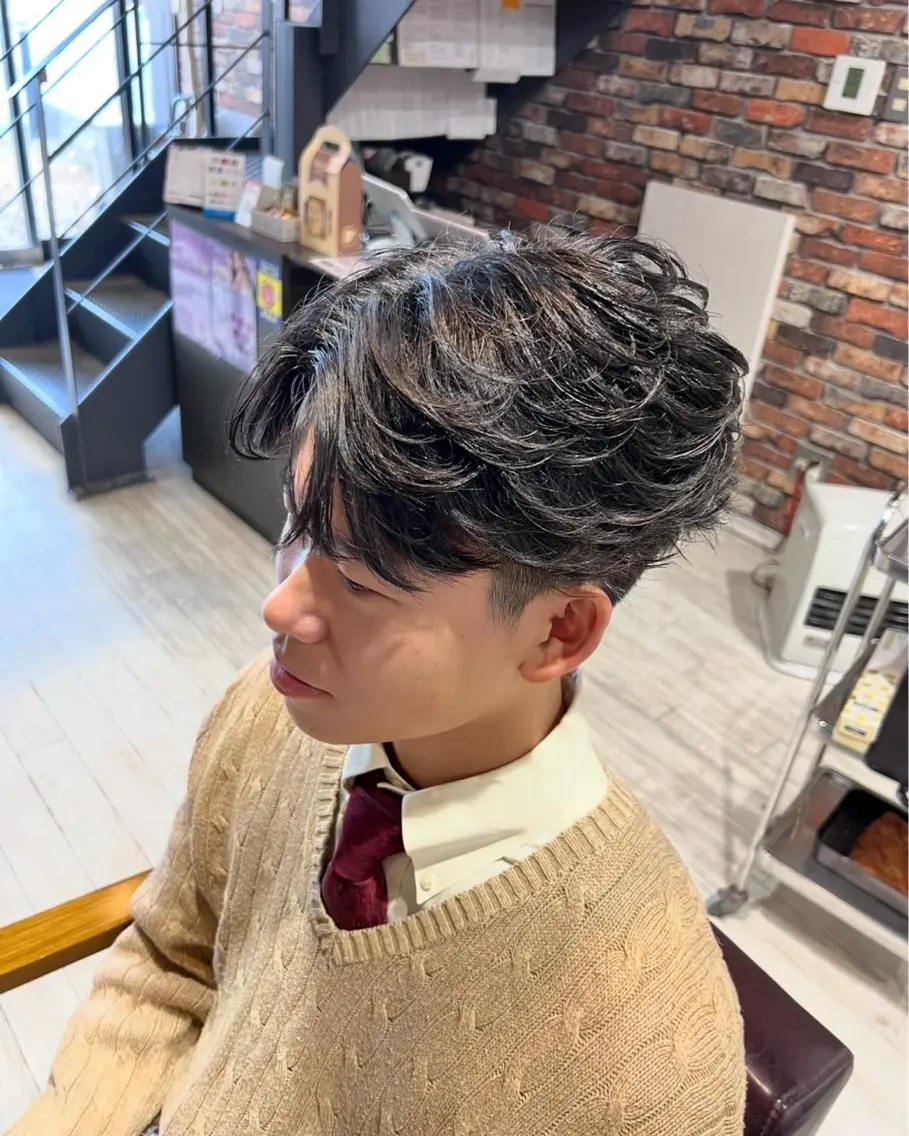 メンズ カット 郡山メンズ特化 KIZUNAのヘアスタイル