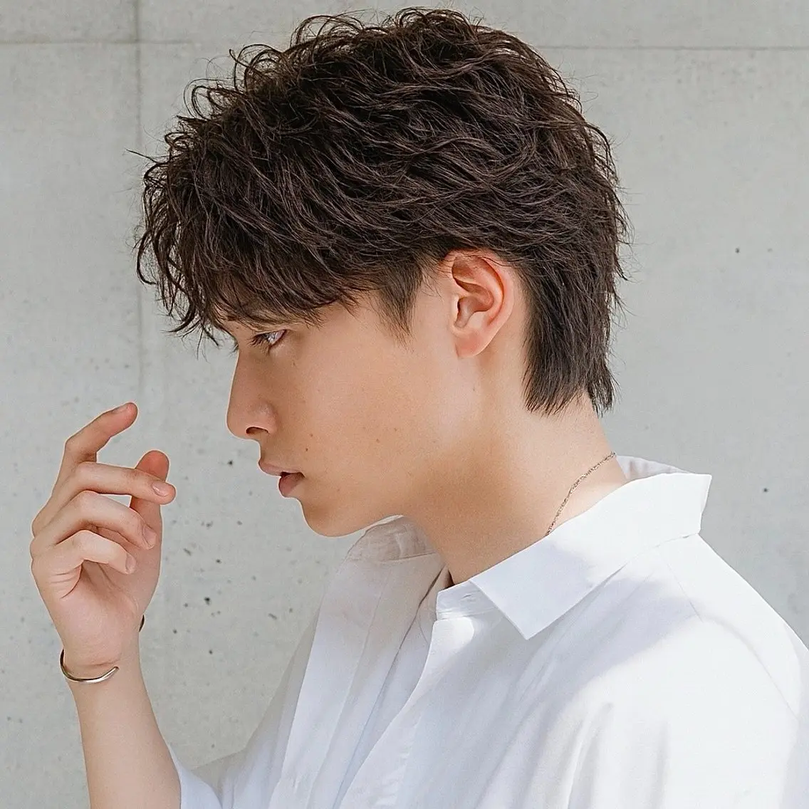 パーマ メンズ メンズパーマ 《艶髪質改善》 かのん☽⑅ ˖のヘアスタイル