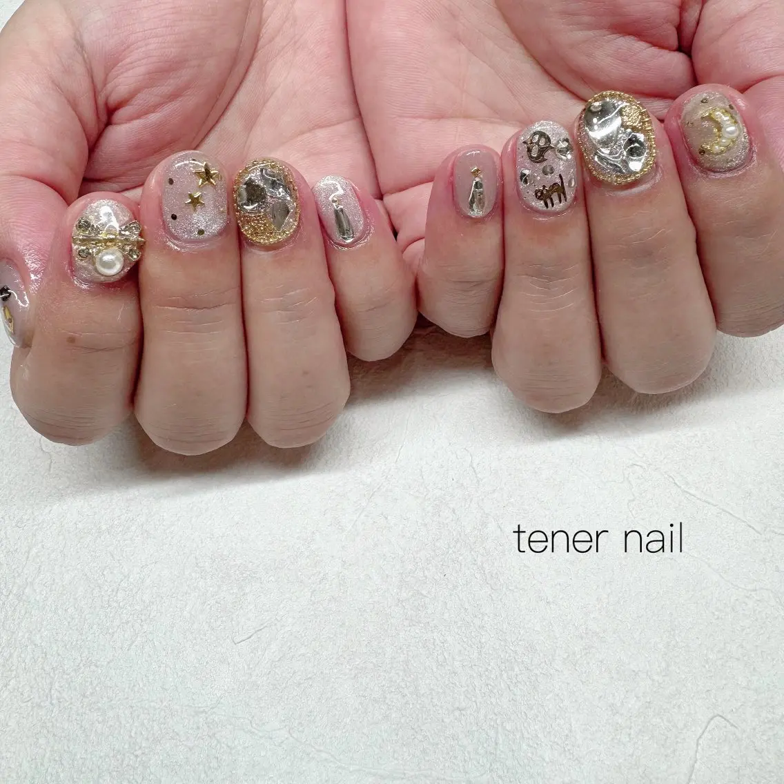 ネイル ハロウィン ハンドネイル テネルネイル tener nailのネイルデザイン