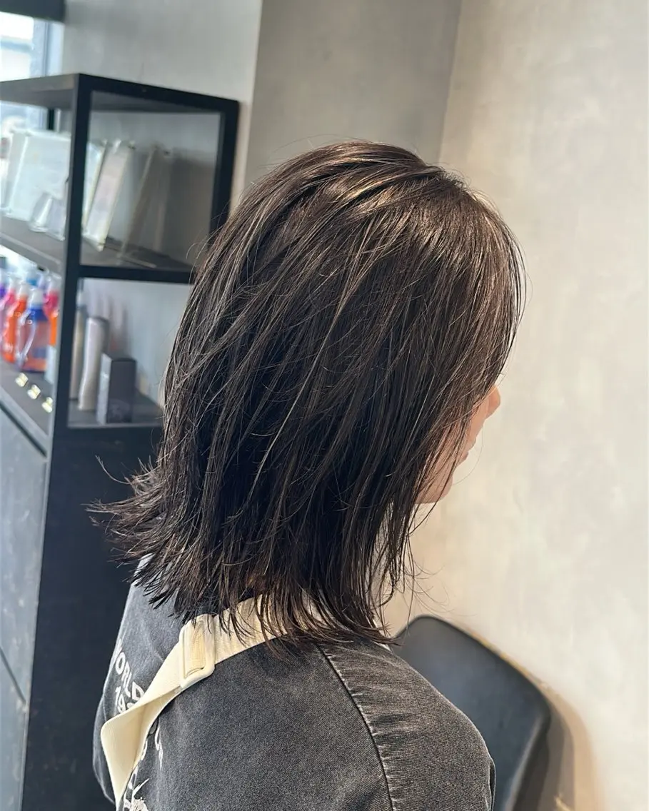 カット＋ハイライトの写真