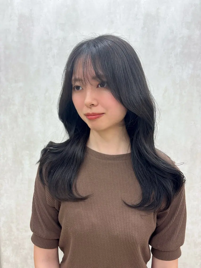 カラー ヘアカラー 梅原 結唯のヘアスタイル
