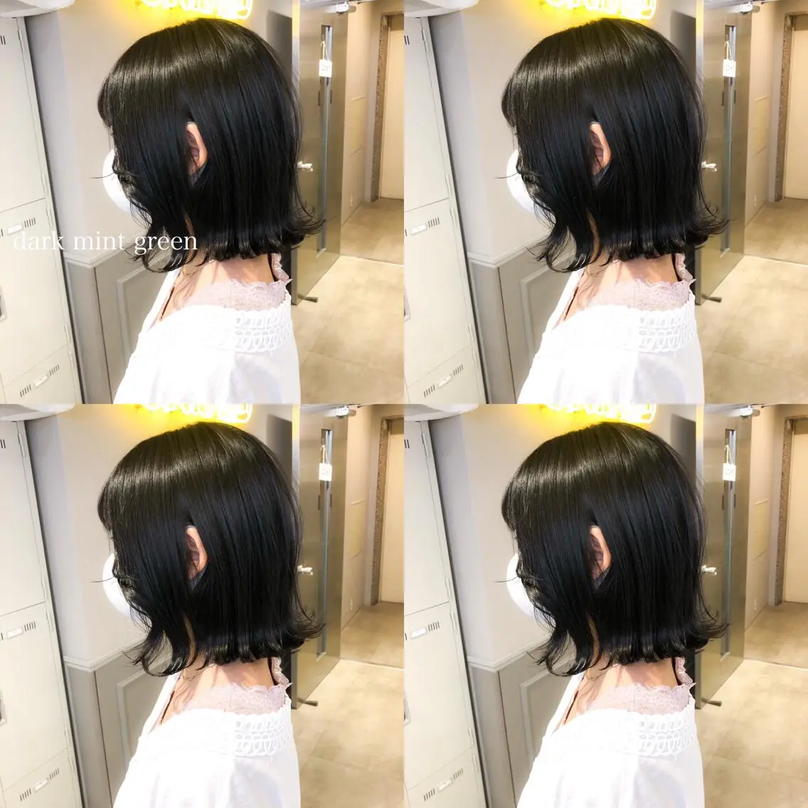 ミディアム カラー ヘアカラー トリートメント ヘッドスパ ヘアセット ハイトーン×レイヤー カットTAKUMIのヘアスタイル
