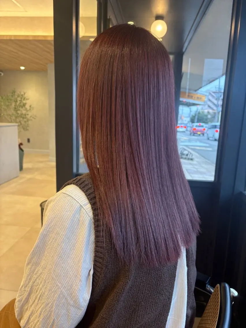 【カラーでわたしをアップデート🧡】カット＋🎨透明感カラー✨似合わせデザインでワンランク上の仕上がり✨の写真