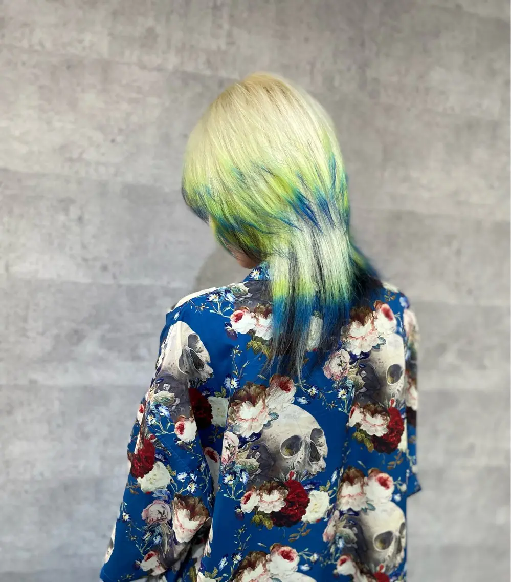 カラー ヘアカラー yasuハイトーン/ デザインカラーのヘアスタイル