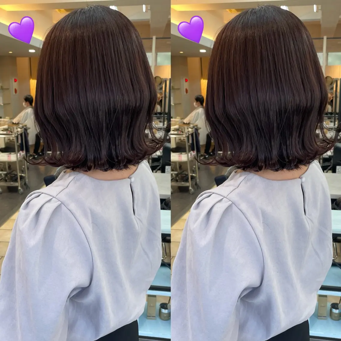 ショート カラー カット ヘアカラー トリートメント ブリーチなしカラー kana🐱のヘアスタイル