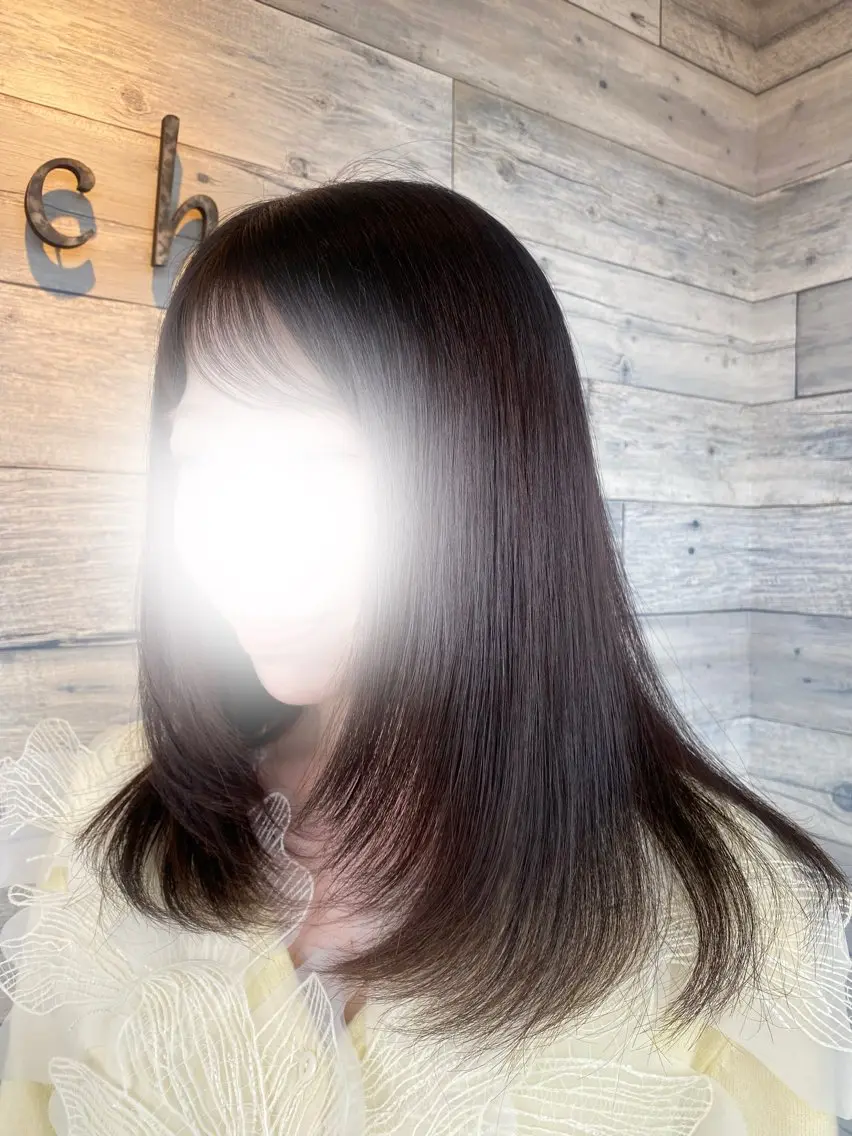 ミディアム Riche 🌀佐々木愛可🌀のヘアスタイル
