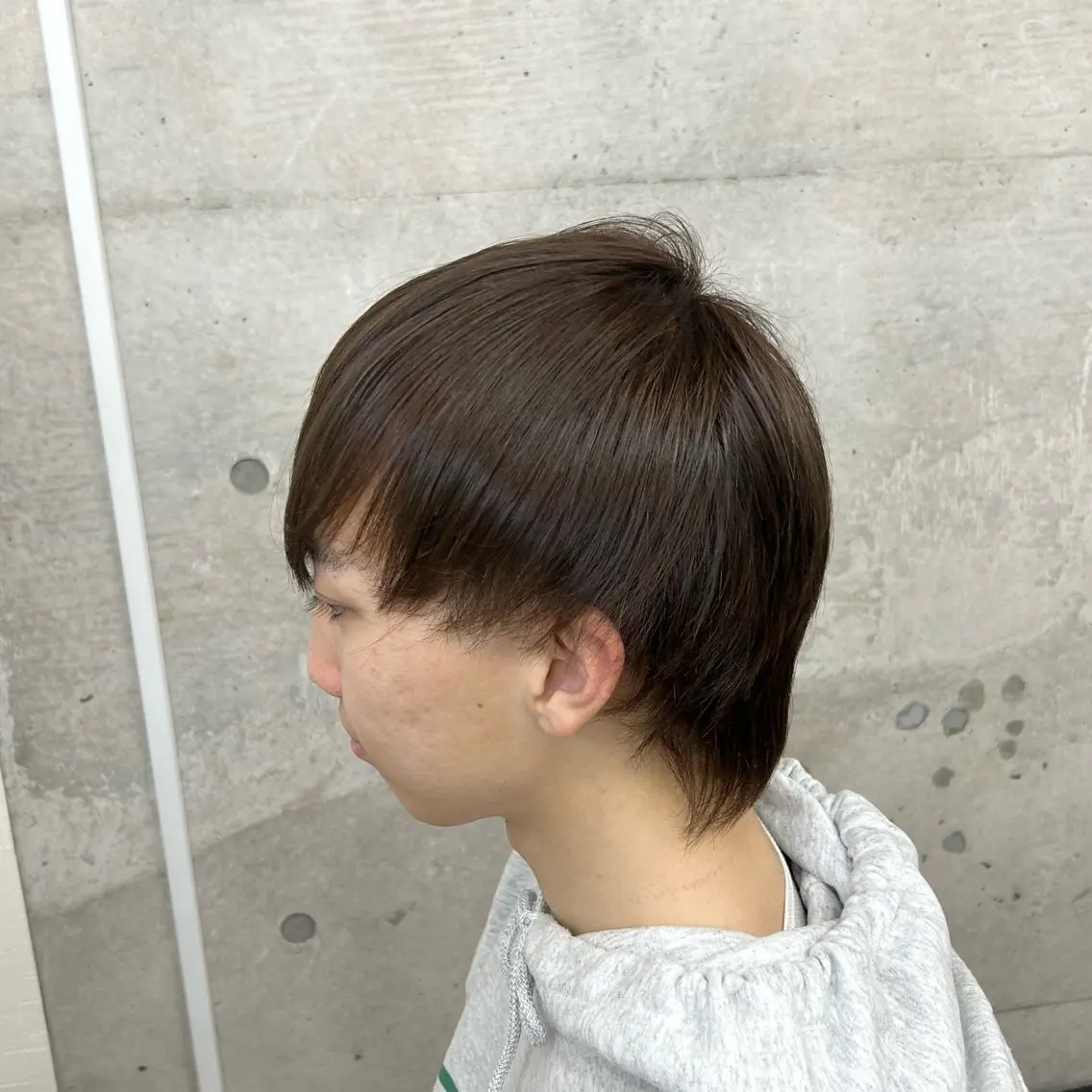 ミディアム Rikito .のヘアスタイル
