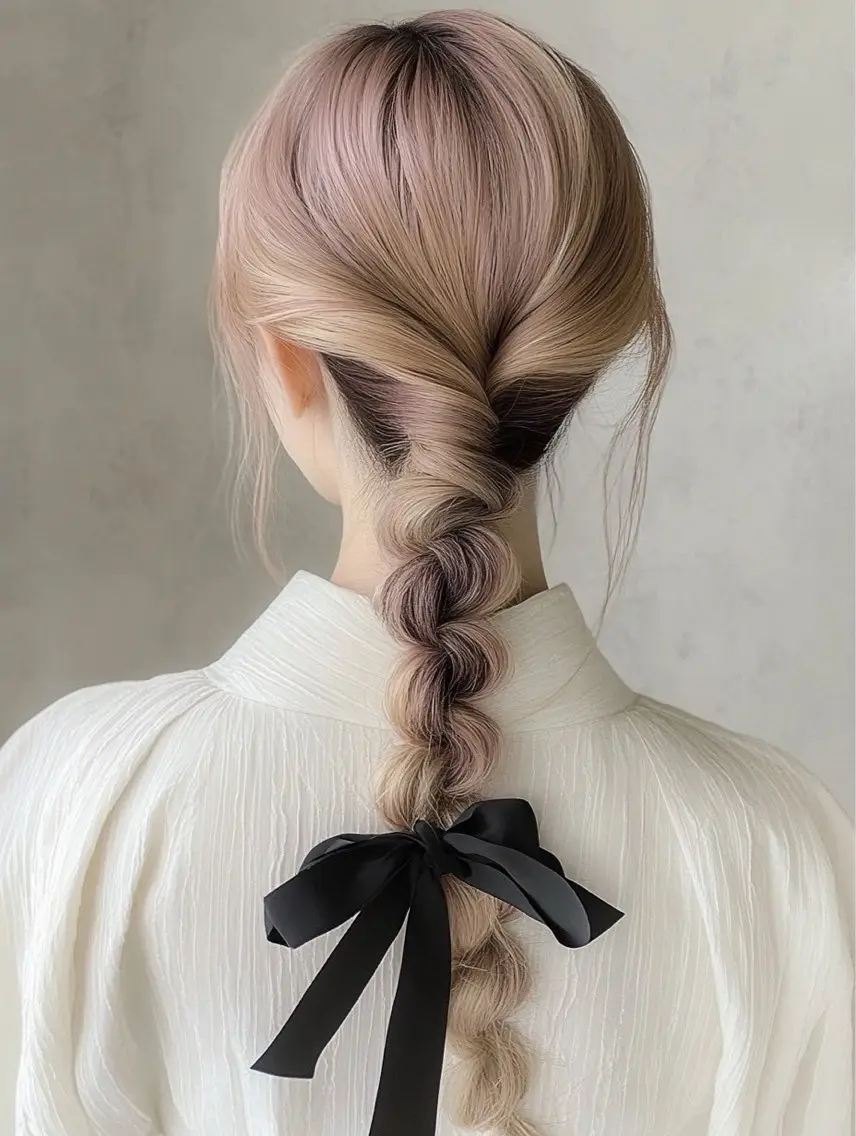 カラー ヘアアレンジ うる艶髪💛ྀི/ハ イトーン🌻/リンカのヘアスタイル