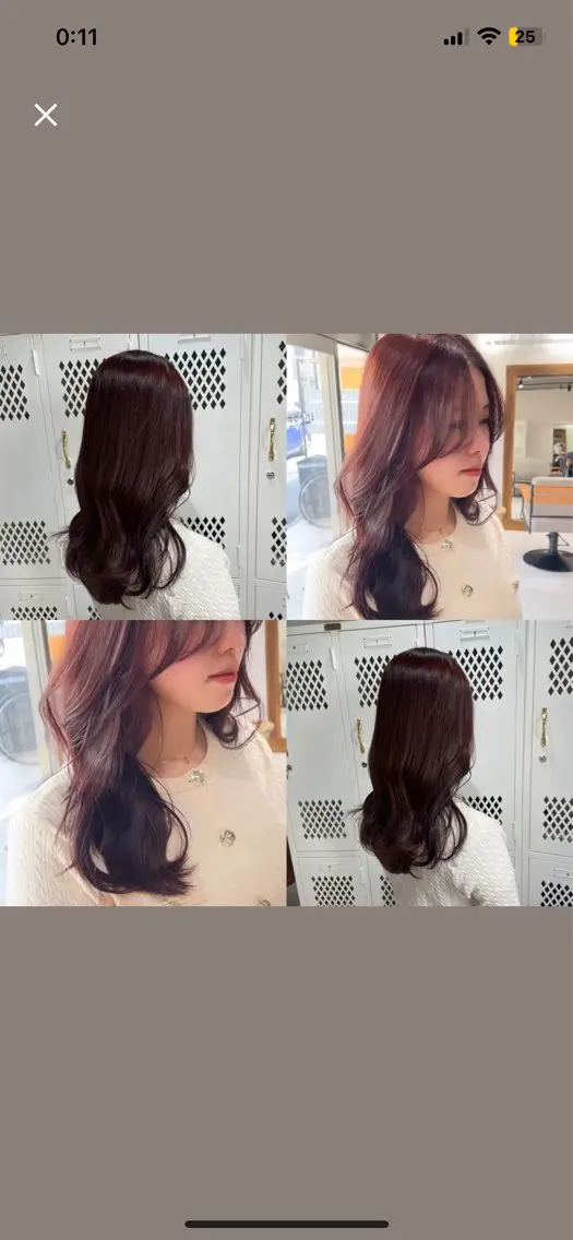 ロング カラー レイヤーカット カット ヘアカラー 🍑透明感トレンド カラー🍑のヘアスタイル
