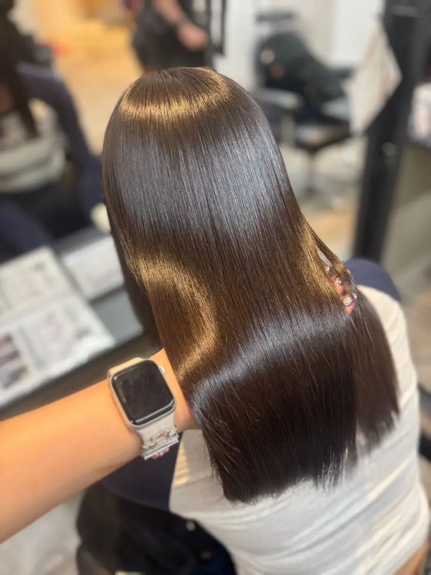 ロング 札幌クロスパーマ /🎀柴田ひな🎀のヘアスタイル