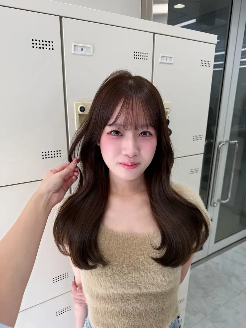 カラー noa🎀美髪縮毛/ 透明感カラーのヘアスタイル