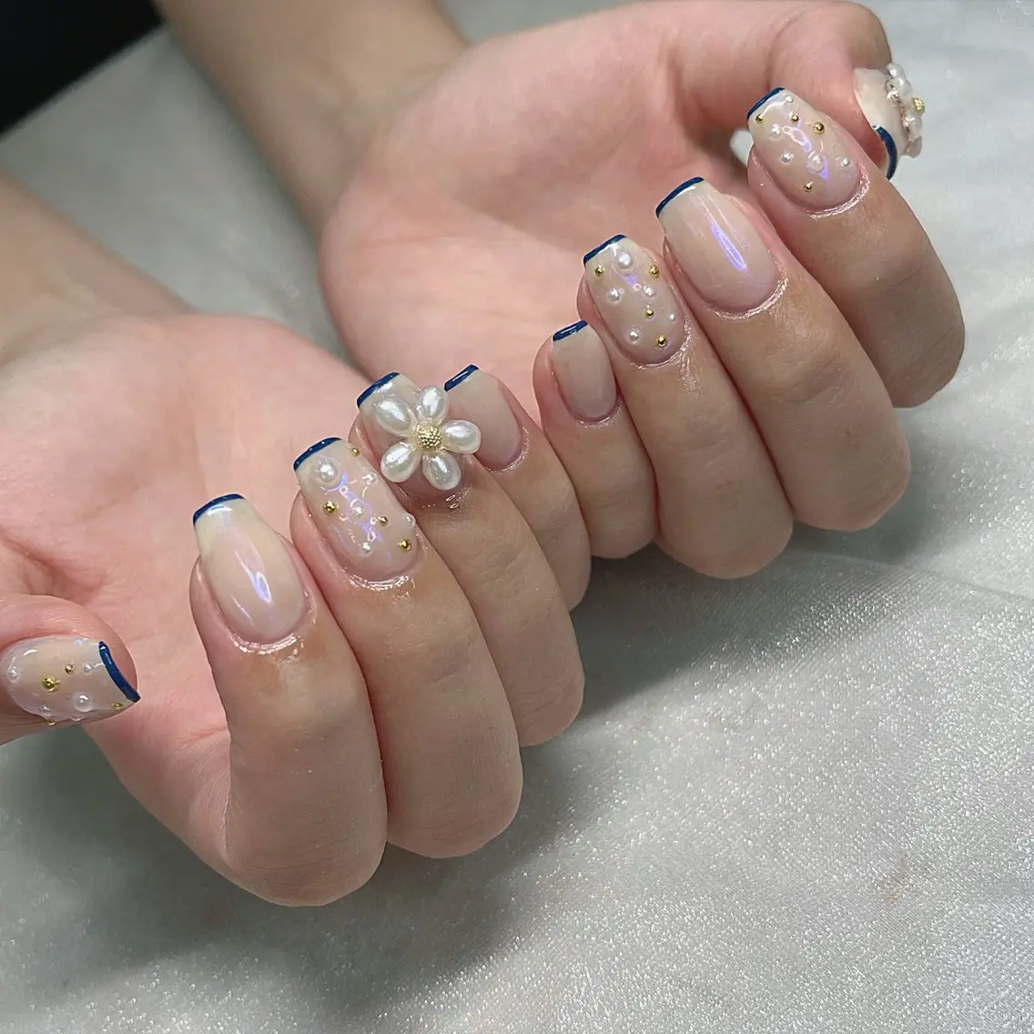ネイル アートネイル ハンドネイル piyo 🌼*・のネイルデザイン