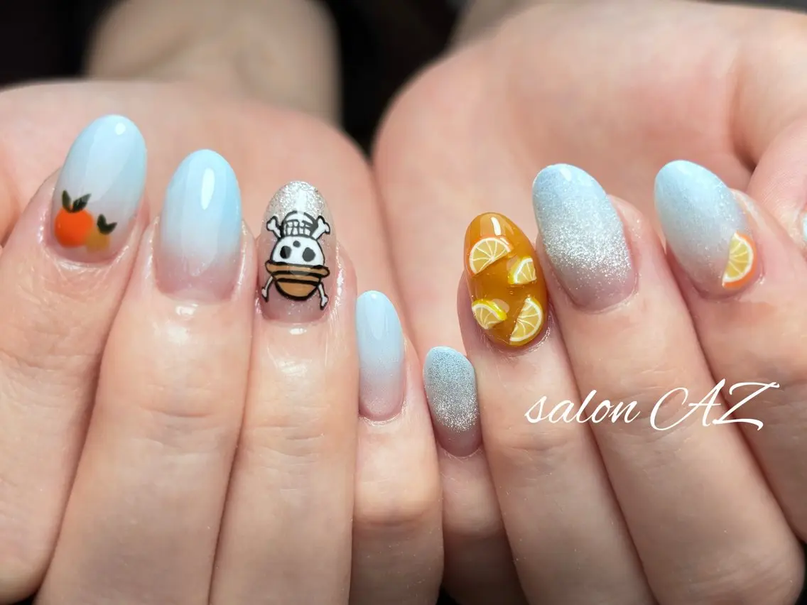 ネイル オフィスネイル ハンドネイル salon AZのネイルデザイン