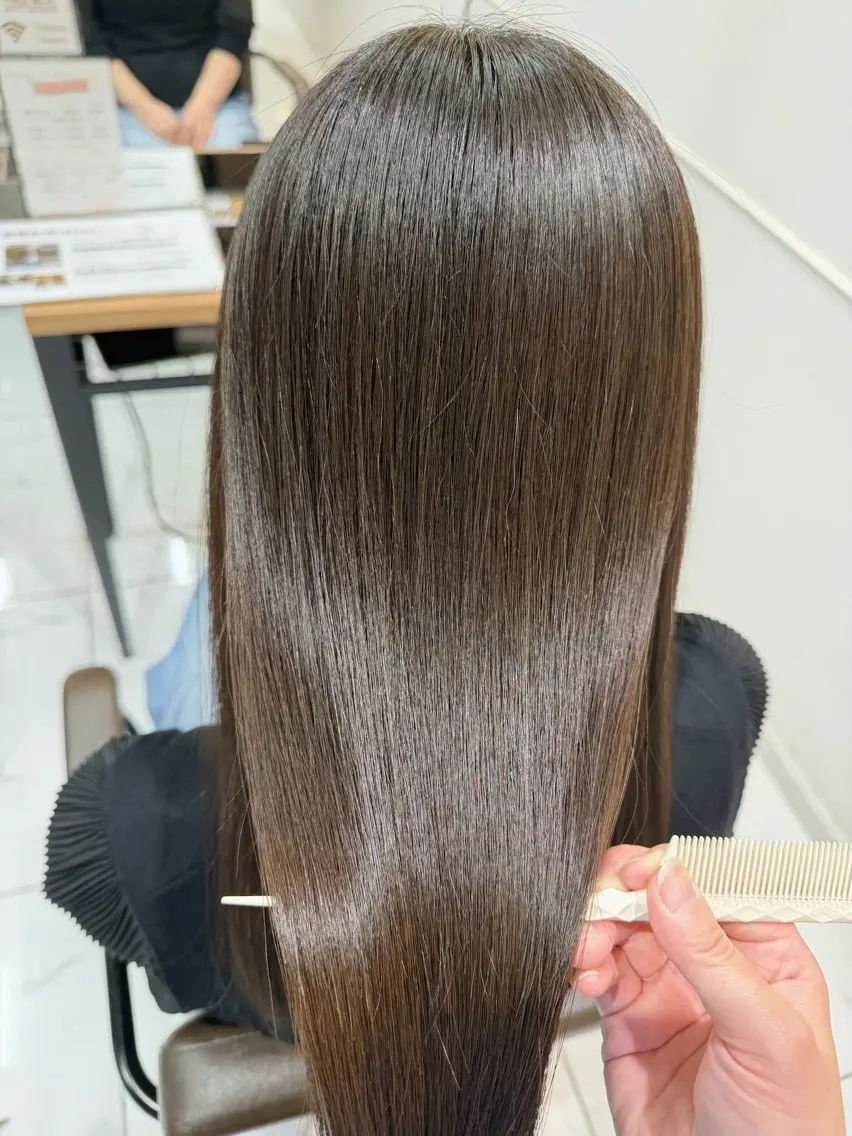 ロング 八木菜美 似合わせ/ニュアンスのヘアスタイル
