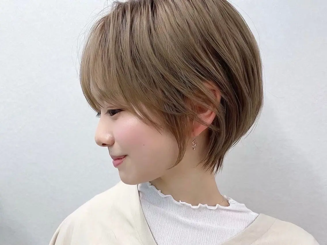 ショート ショート/ 似合わせカットモカのヘアスタイル