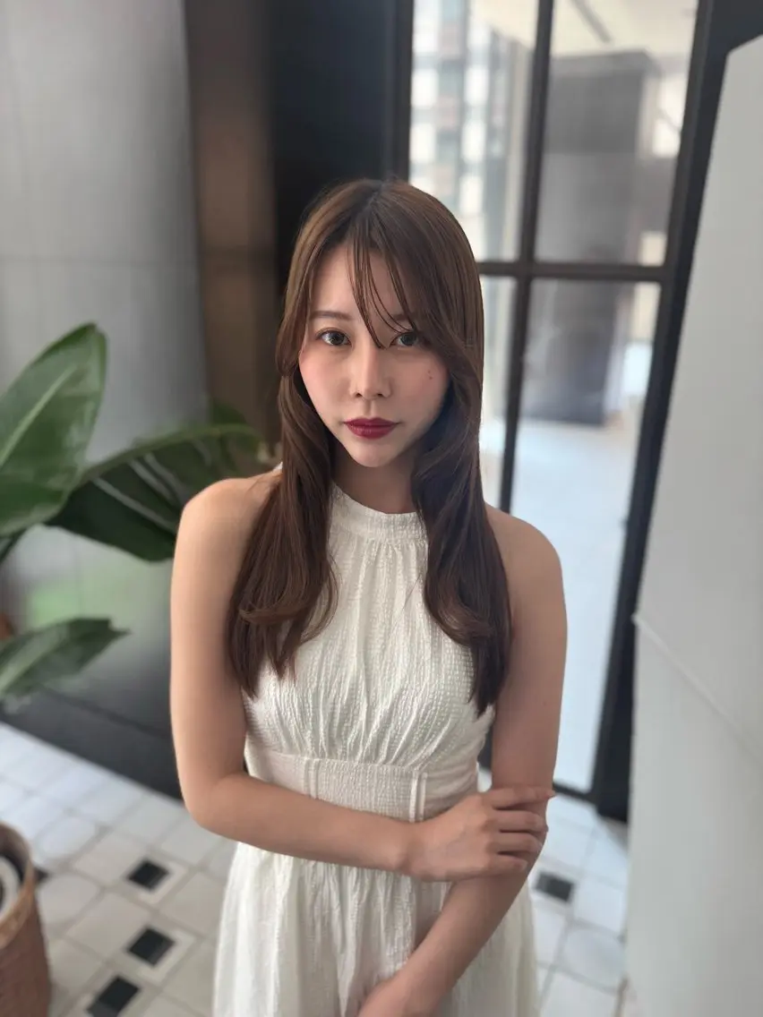 ロング カラー ヘアアレンジ 🤍たむら みなみ 銀座🤍のヘアスタイル