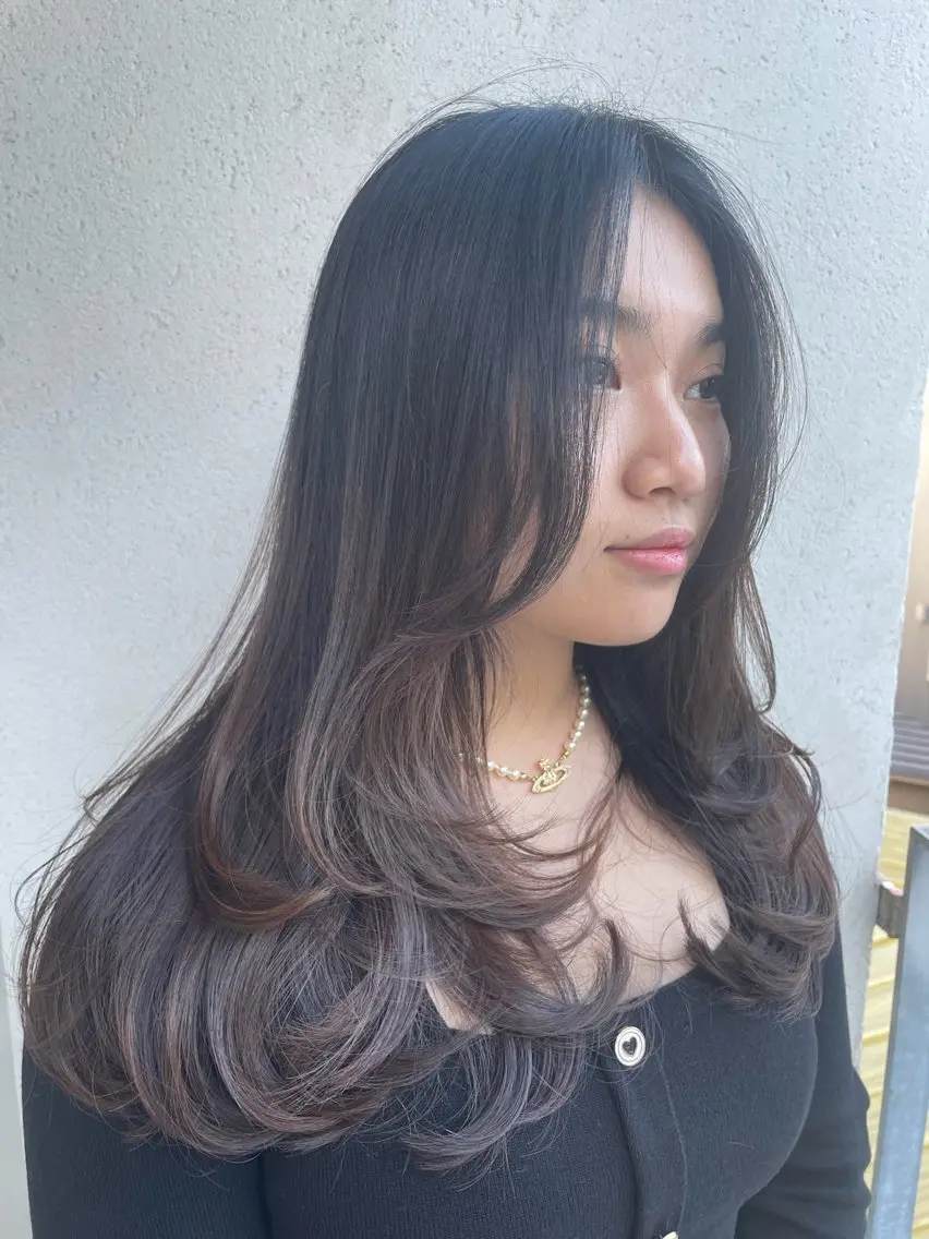ロング カラー 【azure横浜】 🧸misaki🌸のヘアスタイル