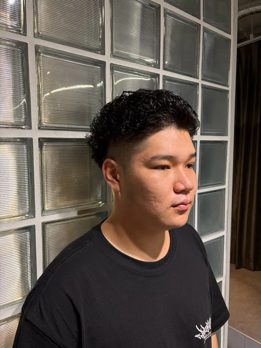 ショート パーマ メンズ RAF TOKYO MASAYAのヘアスタイル