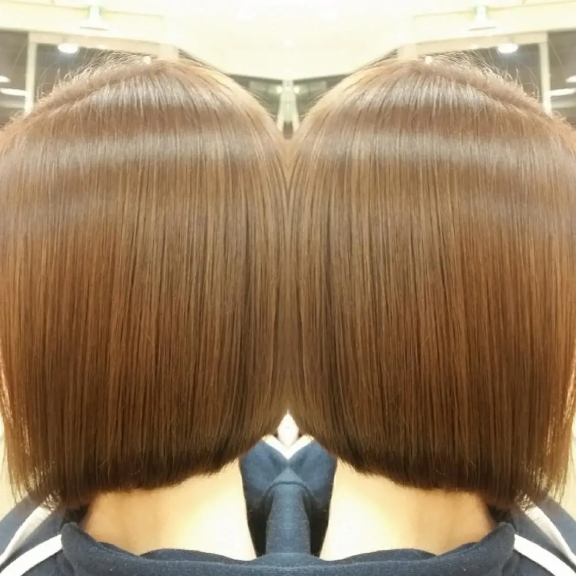 ミディアム カラー パーマ 縮毛矯正 髪質改善特化美容師 小林和哉のヘアスタイル