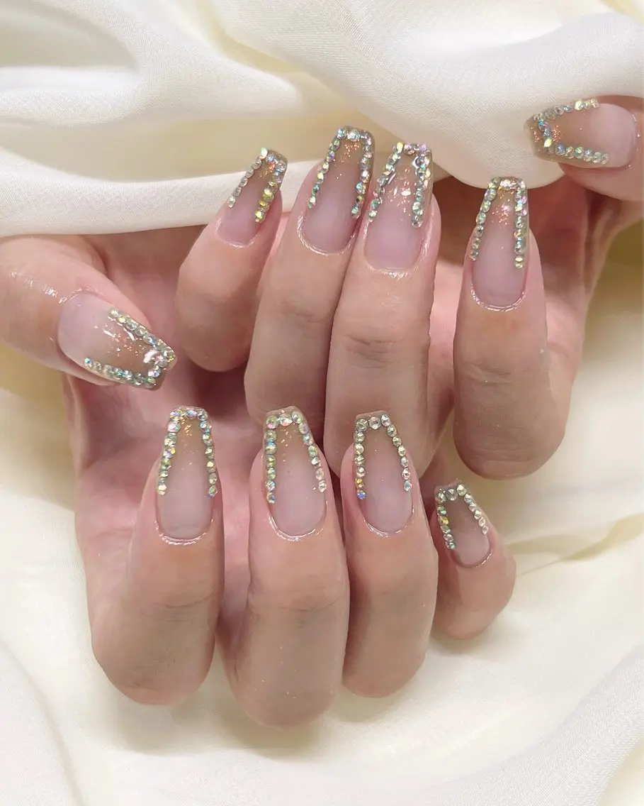 ネイル キラキラネイル 持ち込み nail salon MUAのネイルデザイン