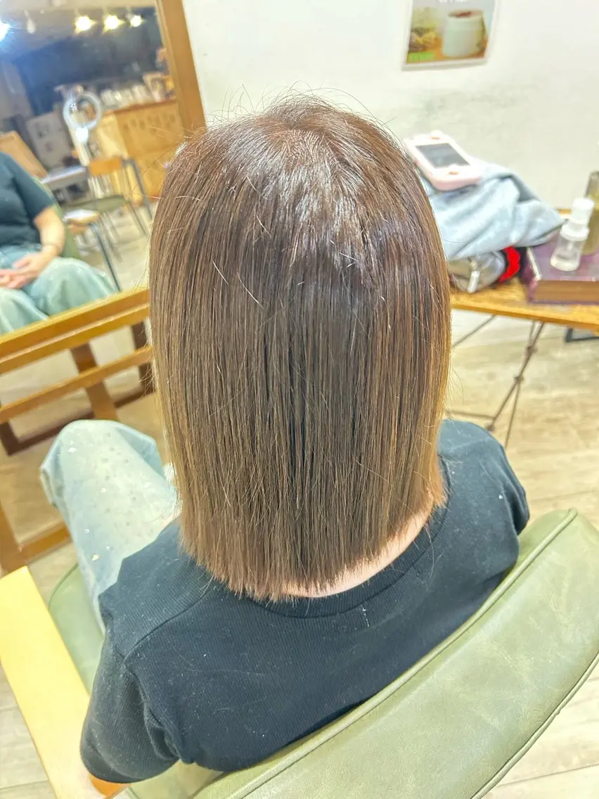 ミディアム reche 上之園 桃花のヘアスタイル