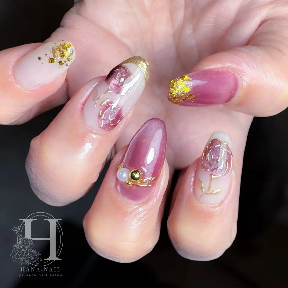 ネイル ハンドネイル Kao hana-nailのネイルデザイン