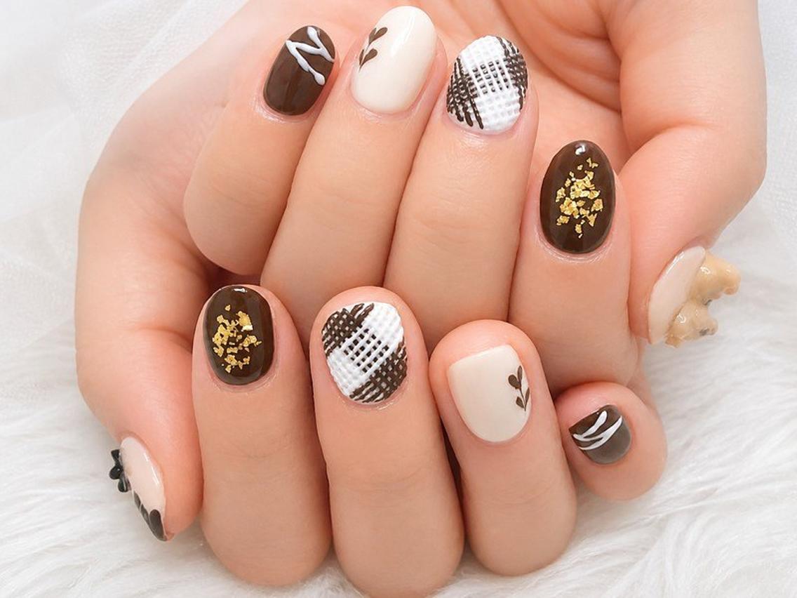 ネイル バレンタイン ハンドネイル Lili Nail Studio西荻窪店のネイルデザイン