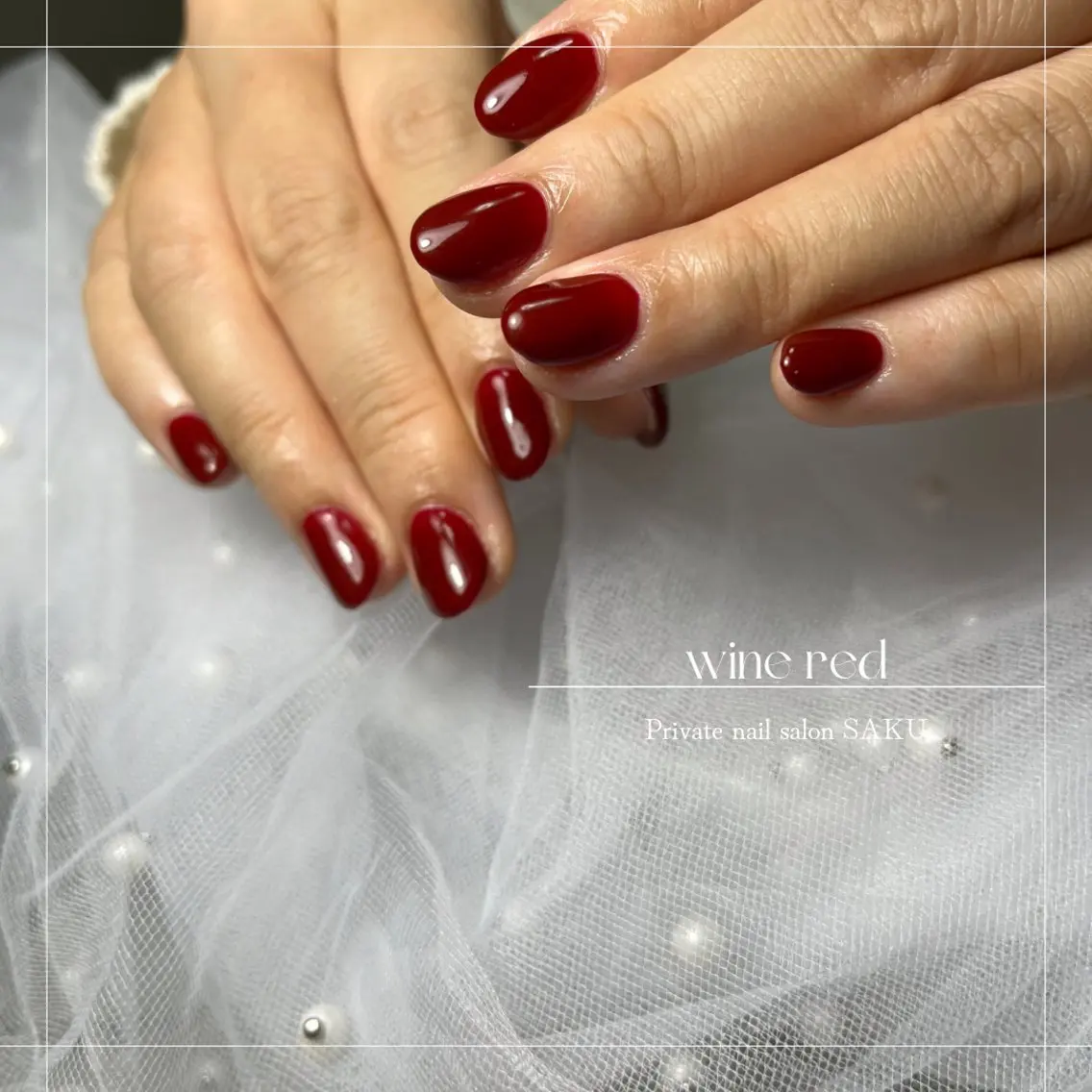 ネイル ハンドネイル SAKU nail 作島茜のネイルデザイン