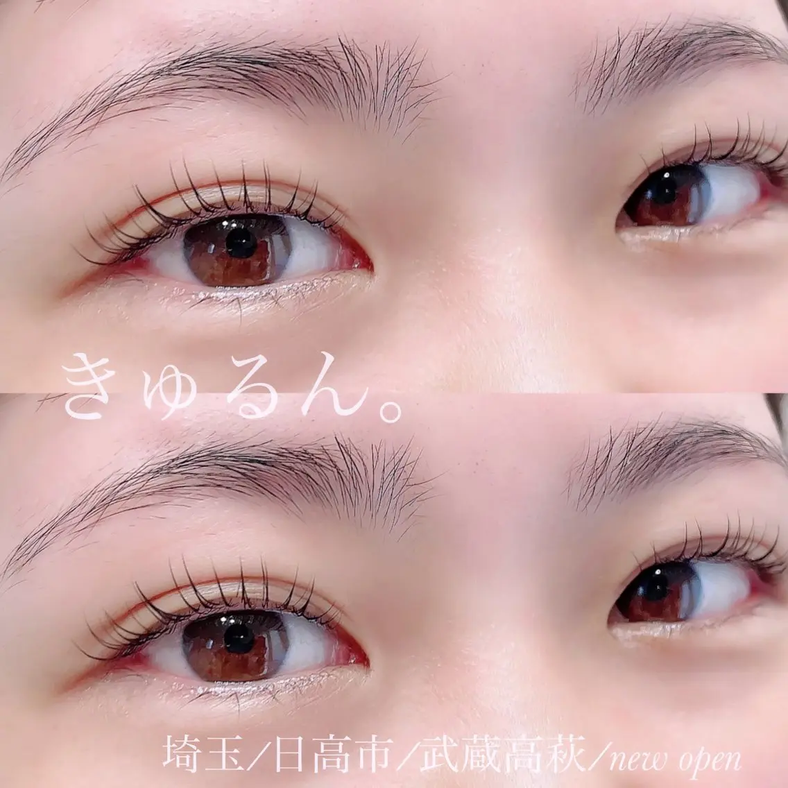 マツエク・マツパ nicoeye NATSUMIのマツエク・マツパデザイン
