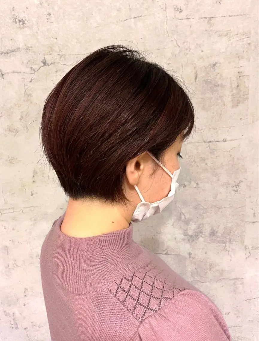 平日、当日予約限定、ショート限定 カットカラーの写真