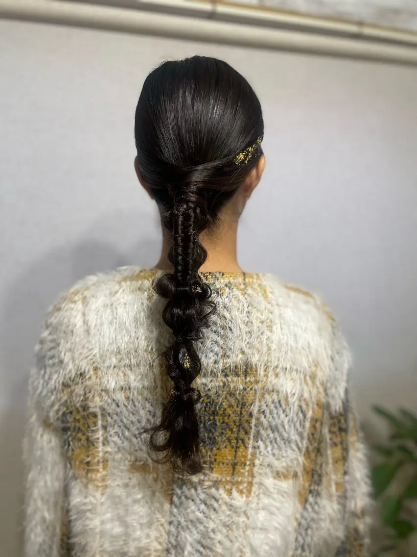 ヘアアレンジ ヘアセット hair salon【クラン】のヘアスタイル