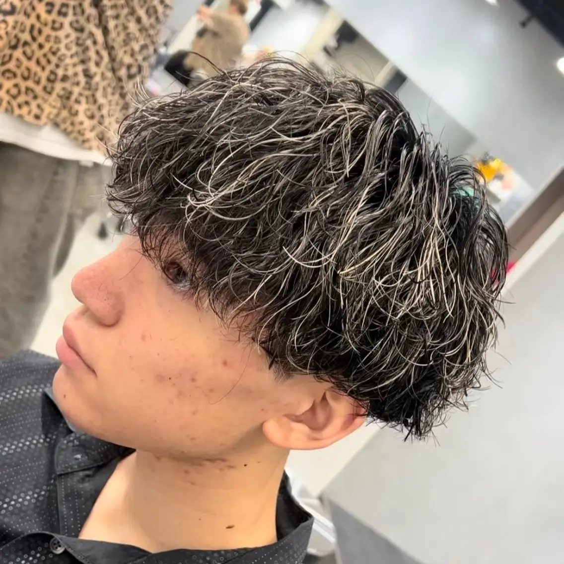 パーマ メンズ カット パーマ 川口 翔太郎（fifth）のヘアスタイル