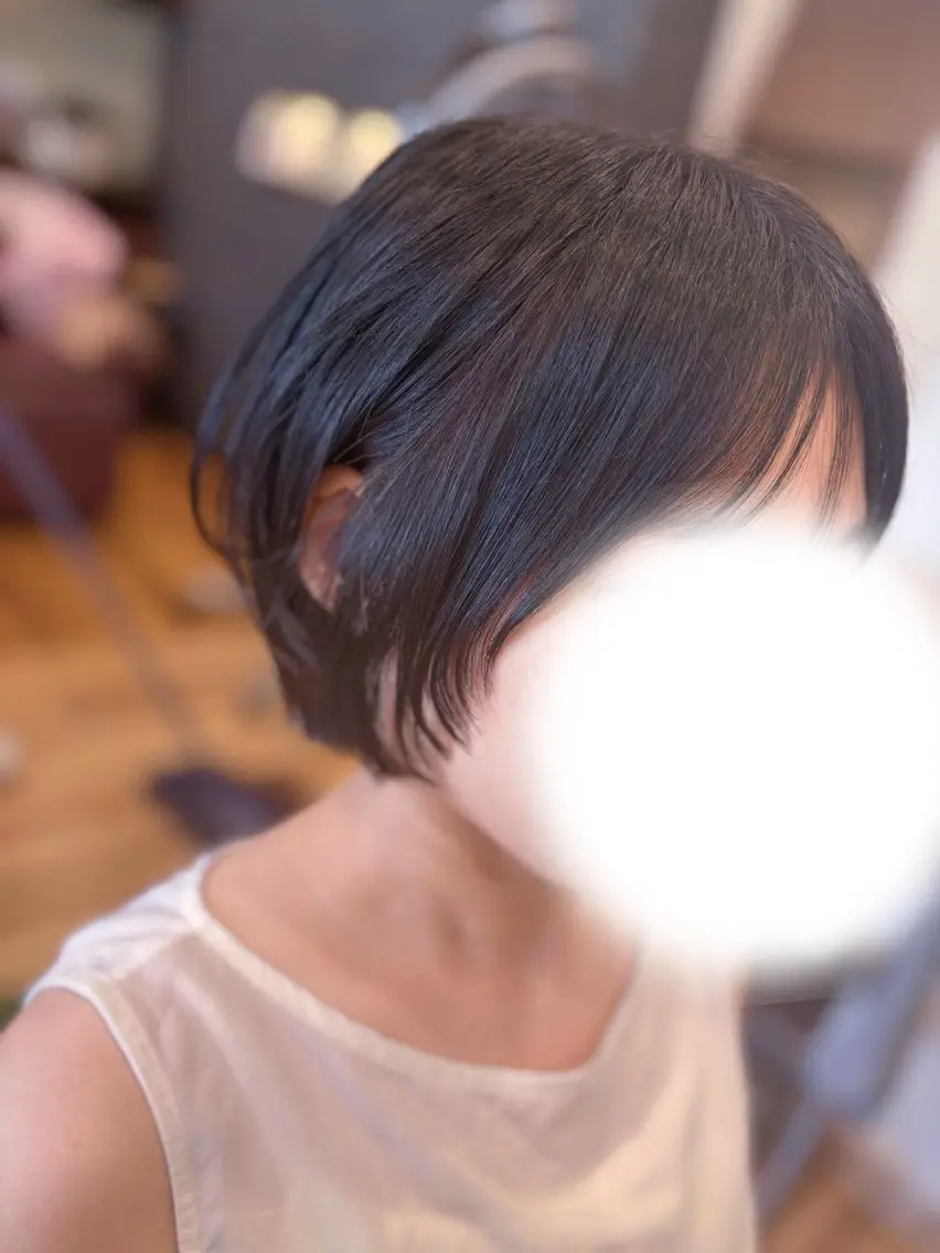 ショート 加藤 彩のヘアスタイル