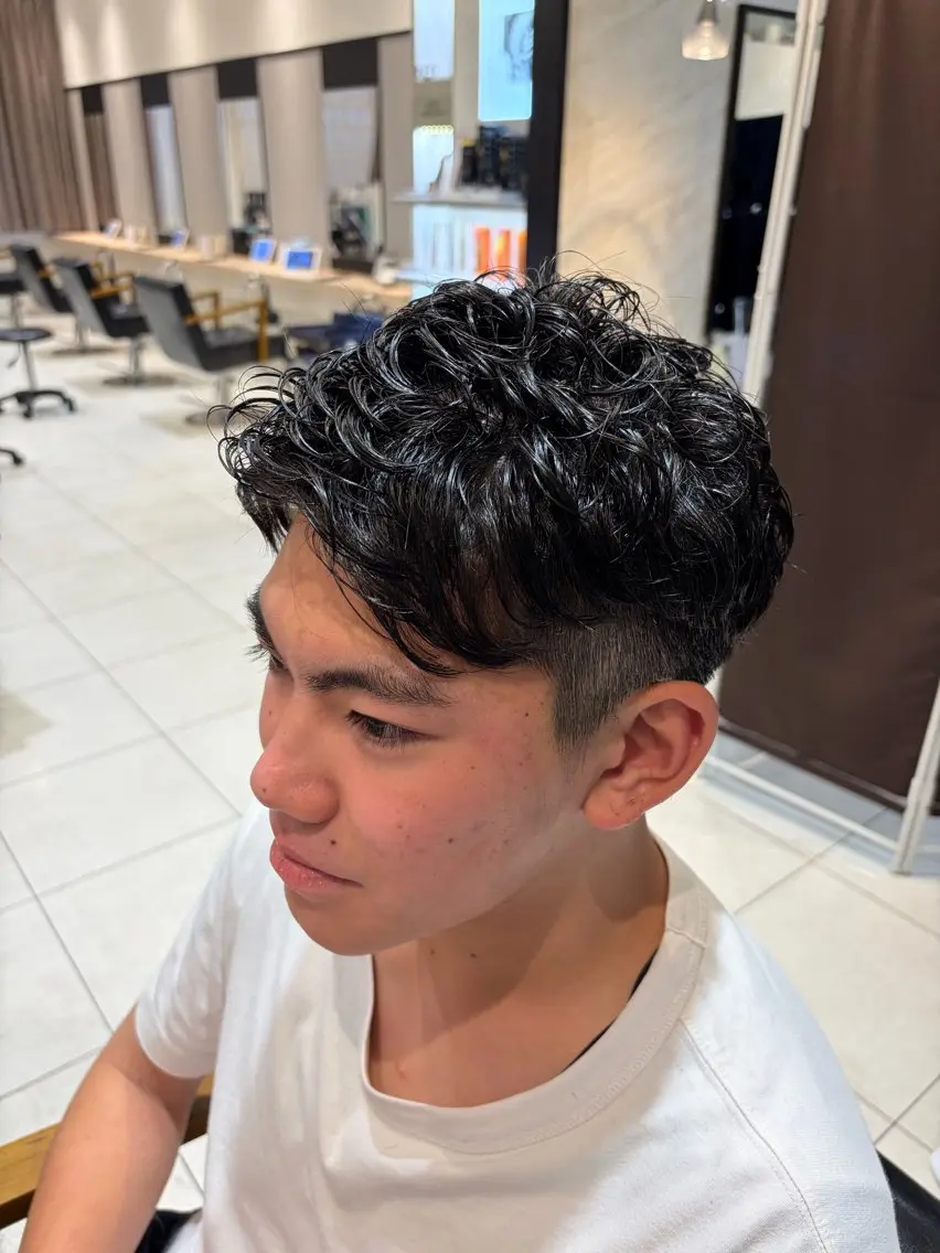 メンズ メンズパーマ 工藤 ゆなのヘアスタイル