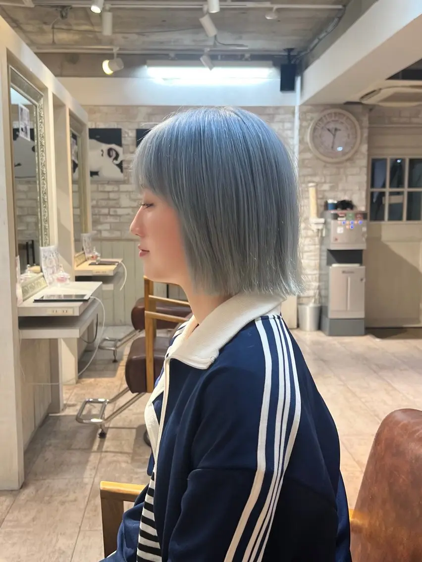 ショート 渋谷 縮毛矯正 髪質改善 今泉ひろきのヘアスタイル