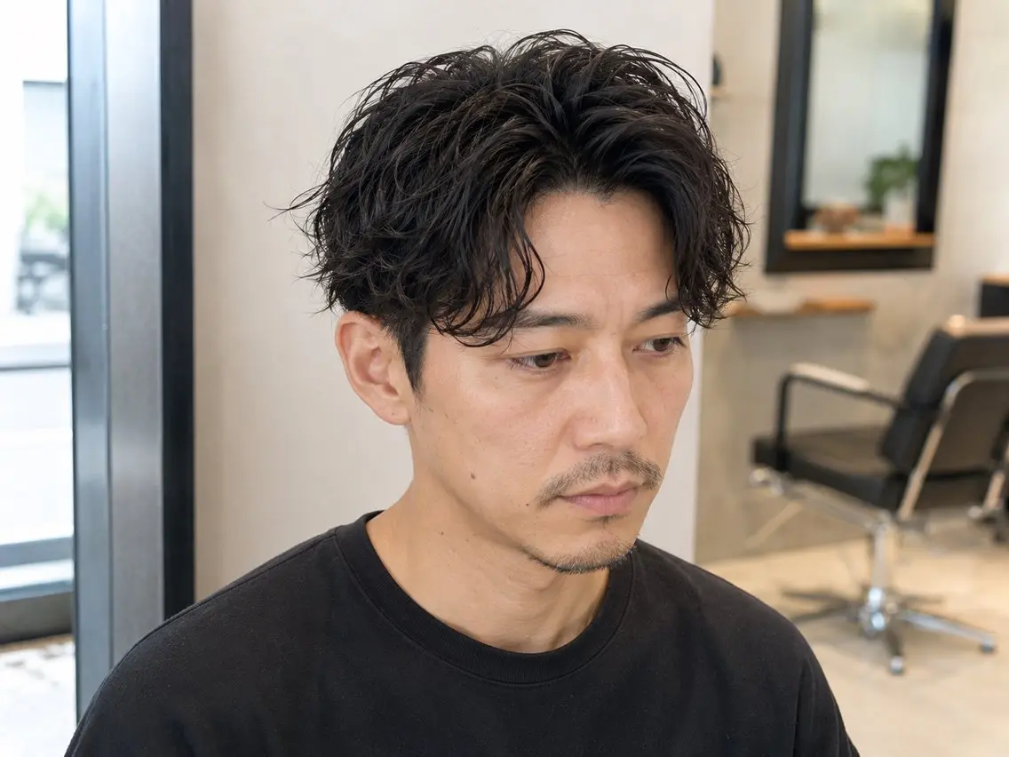 【6/12（金） 限定】メンズカットパーマ💇‍♂️（パーマのみも可👌）の写真