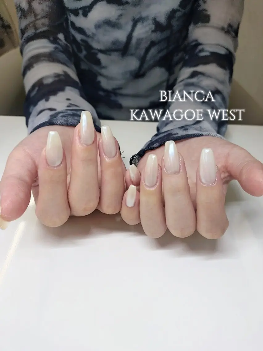 ネイル オーロラネイル Bianca川越西口 Oguraのネイルデザイン