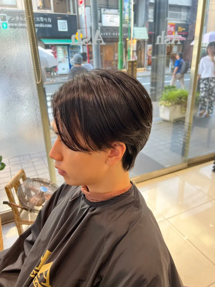 パーマ メンズ 縮毛矯正 カット 縮毛矯正 SENA 再現性 パーマと縮毛矯正のヘアスタイル