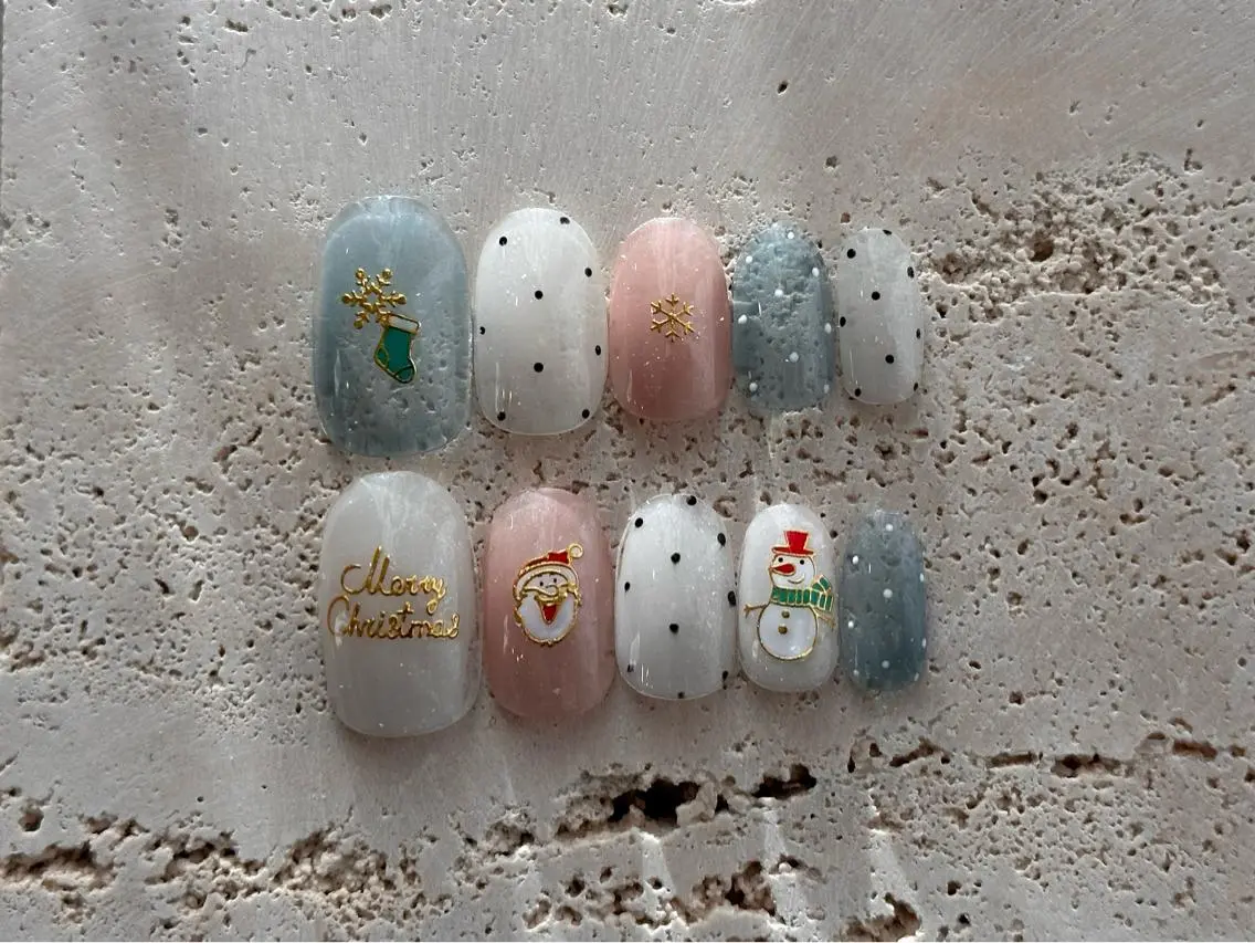 ネイル 冬ネイル クリスマス Nail Katoのネイルデザイン