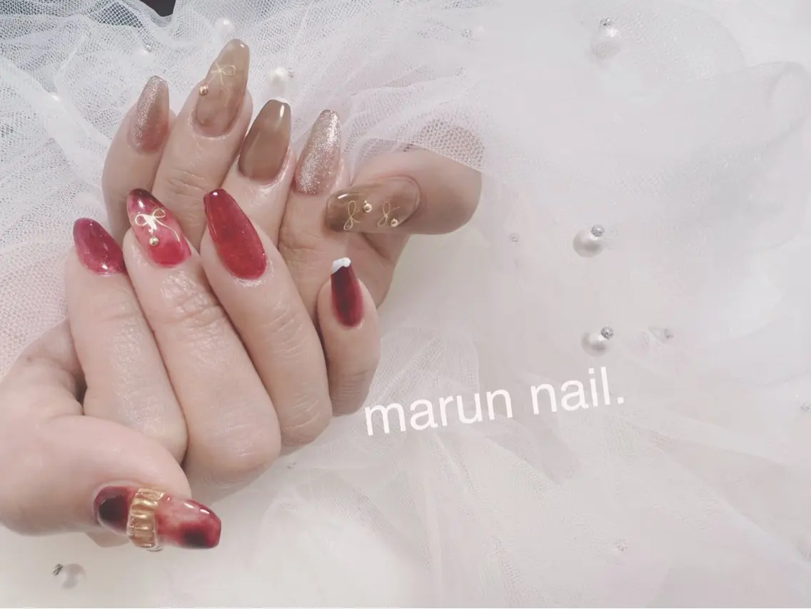 ネイル ハンドネイル marun._ megumi.のネイルデザイン