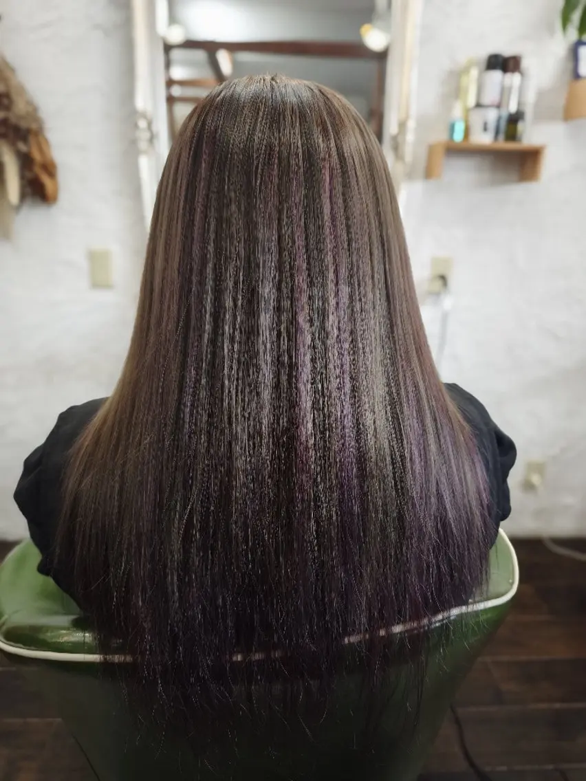 カラー hatena えりかのヘアスタイル