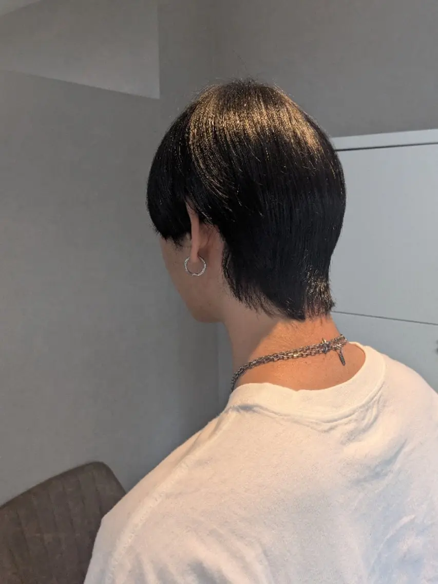 メンズ マッシュ 吉田 光佑のヘアスタイル
