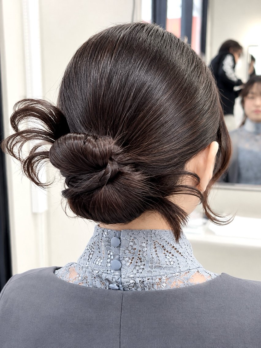ヘアアレンジ 結婚式・ブライダル ヘアセット 関山浩平ショート /ボブ/ヘアセットのヘアスタイル