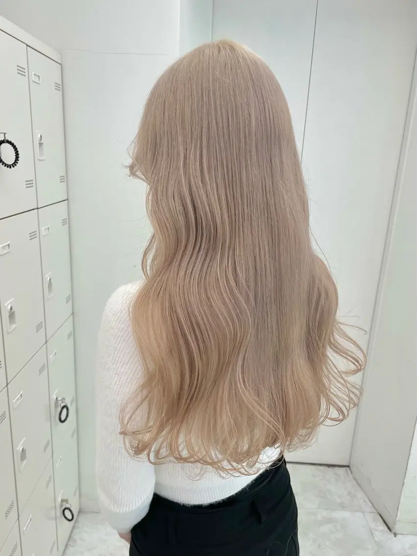 【人気No.3】💕ケアブリーチを使った2回ブリーチのトリプルカラー!➕クイックトリートメント🤍の写真